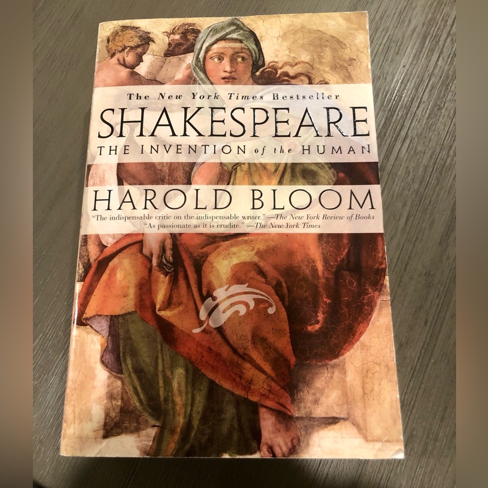Shakespeare The Invention of the Human by Harold Bloom Softcover Book
